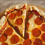 a Pizza flag logo