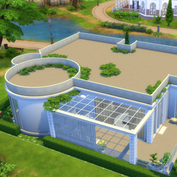 Luxury Coastal Villa - Sims 4