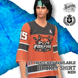 IDxA Hockey Jersey FoxFire Men logo