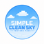 Simple Clean  Sky logo