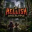 A hellish apocalypse logo