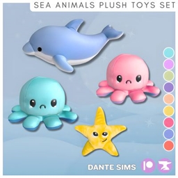 Sea Animals plush toys set project image