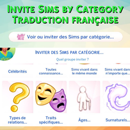 Mod Invite Sim by Category par Lumpinou - Trad FR project image