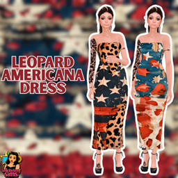 Leopard Americana Dress project image