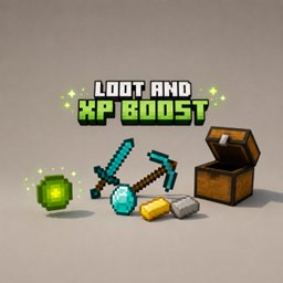Loot and XP boost logo