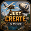 Just Create & More logo