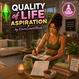 Quality of Life Aspiration by KiaraSims4Mods - Tradução PTBR project image