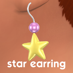 Star earring logo