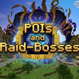POIs and Raid-Bosses logo