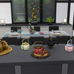 In-game Deco Teapots and Sets as Functional Brewers logo