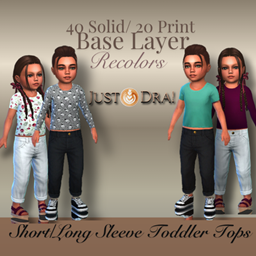 Toddler Base Layer Accessory Tops logo