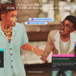 Tradução PT-BR | Custom Interaction: Announce Relationship logo