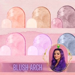 Blush Arch Wall Decal project image