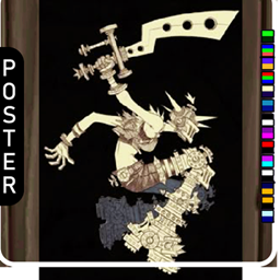 🖼️ [ESI] Steampunk Skater (Poster) project image