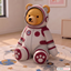 StudioBakery Astronaut Bear Plush Red logo