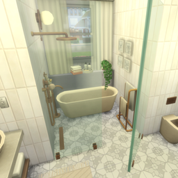 Sleek and Calming Ensuite Bathroom project image