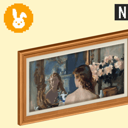 Raster Rabbit: Daily Drop - Glass Flare | BRIGHT EXPOSURE Portrait Collection (3 New Paintings)