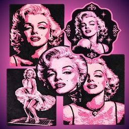 Marilyn in Pink - Hollywood Boulevard Collection logo