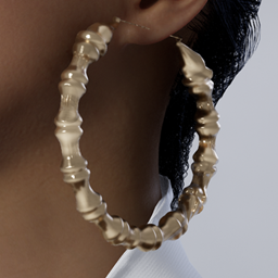 Gold Chunky Hoop Earrings project image