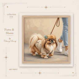 wall art Paws & Shoes