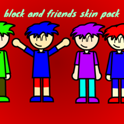 block and friends skin pack! - Minecraft Bedrock Skins - CurseForge
