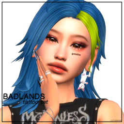 Badlands Tattoo Set project image