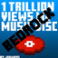 ONE TRILLION VIEWS MC MUSIC DISC (Bedrock Edition) logo