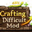 Craftingdifficultmod logo