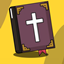 Christian Cross Totem logo