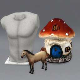 DecorHorse-torso sculpture  logo