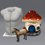 DecorHorse-torso sculpture  logo