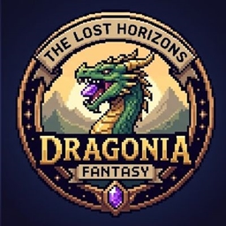 The Lost Horizons Fantasy Dragonia logo