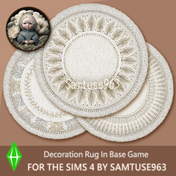 Cottagecore Round Dance Rug #2 Samtuse963 logo