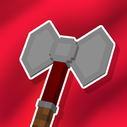 Simple Battle Axe logo