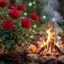 Rose Healing Campfire logo