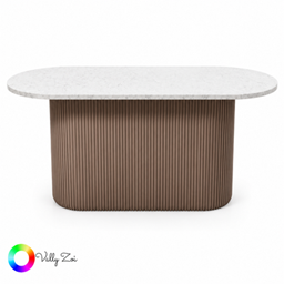 Veloura Marble Table [VZ] - inZOI Build Mode - CurseForge