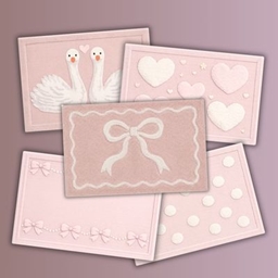 Coquette Dreams - Bath Rug Collection logo