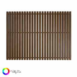 Wooden Bathroom Mat [VZ] logo