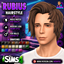 Rubius hairstyle by Jochi logo