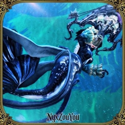 Aquarius    -  Mermaid costume logo