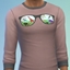 Male Safari Sunglasses Shirt logo