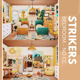 Strikers Bedroom - No cc project image