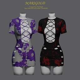 Marigold Dymes Dress logo