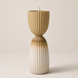Hourglass decor candle [VZ] logo
