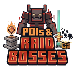 POIs and Raid-Bosses logo