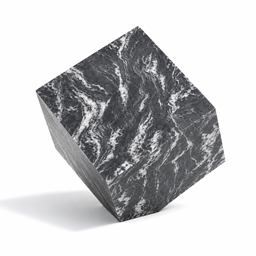  Black Marble Geometric Sculpture [VZ] logo