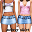 Aubrey Denim Skirt logo