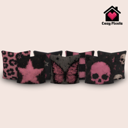 Girly Grunge Cushions project image