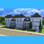 A nice street with terraced houses logo