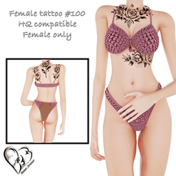 Female tattoo #100 project image